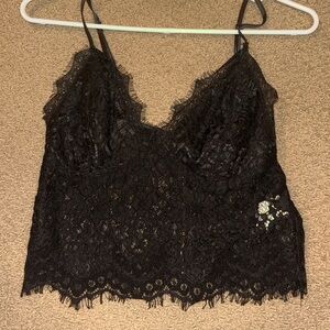Misguided lace top